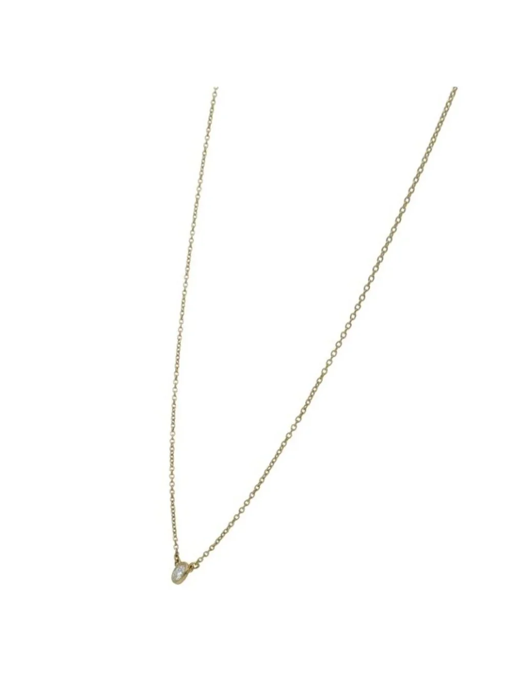 Tiffany & Co by the Yard Diamond Necklace Yellow Gold